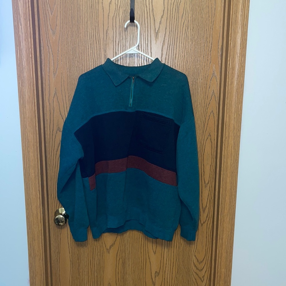 Vintage 1/4 Quarter Zip Pullover